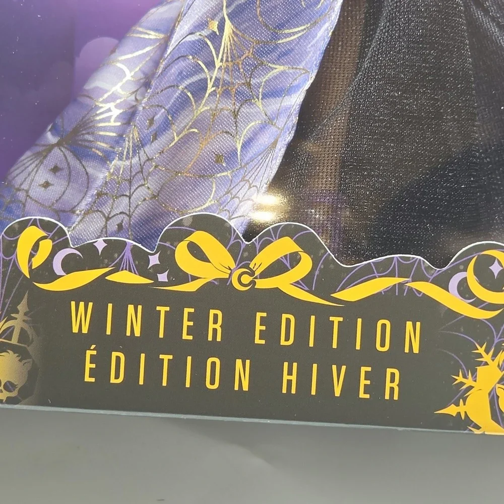 NEW Monster High Clawdeen Wolf Howliday Winter Edition Doll 2023 Mattel Shipper